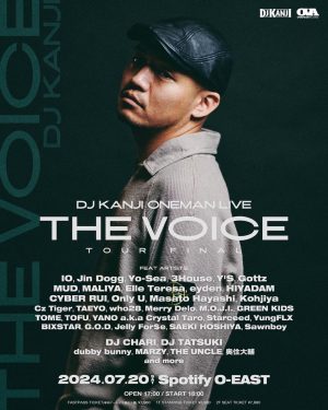 DJ KANJI ONEMAN LIVE “THE VOICE”