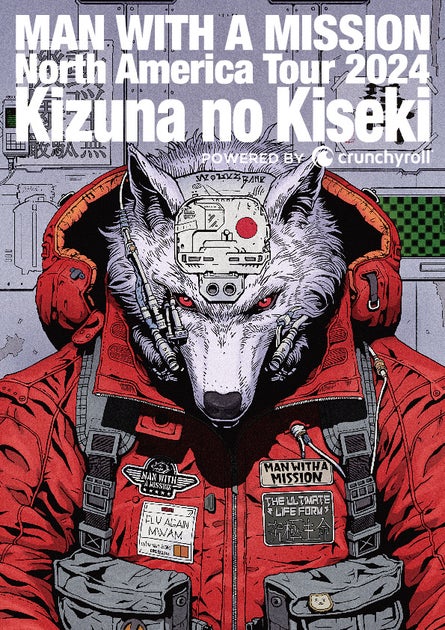 MAN WITH A MISSION North America tour “North America Tour 2024 “Kizuna no  Kiseki” Powered by Crunchyroll” will be held! ! - Toky Tunes