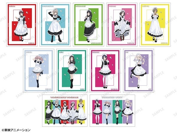 Original maid-style A3 matte poster