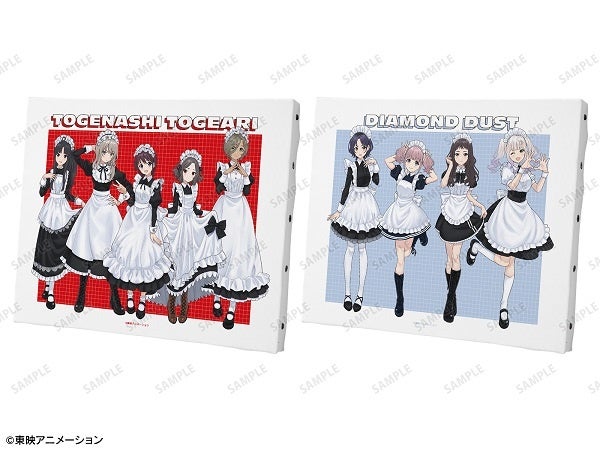 Newly drawn group maid style version canvas board