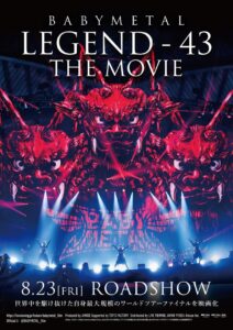 BABYMETAL live film official title and release date decided! Poster visual  also unveiled - Toky Tunes