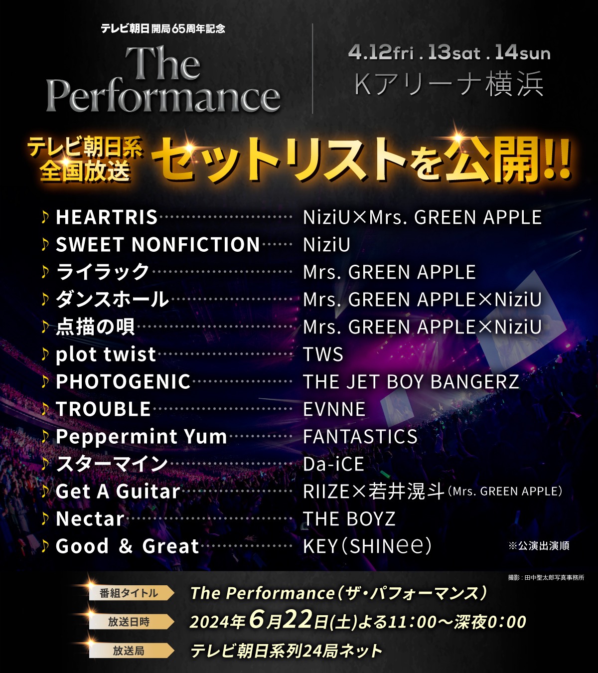 NizIU】The Performance Mrs. GREEN APPLE × NiziU 2024.04.12