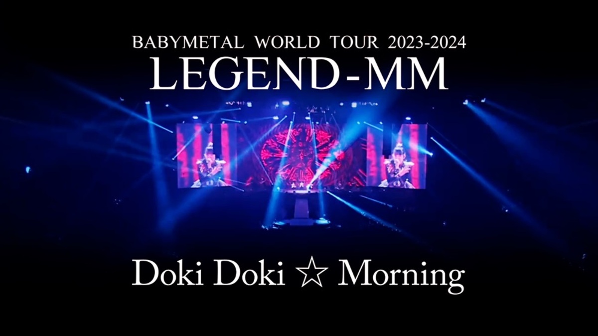 BABYMETAL releases live video of 