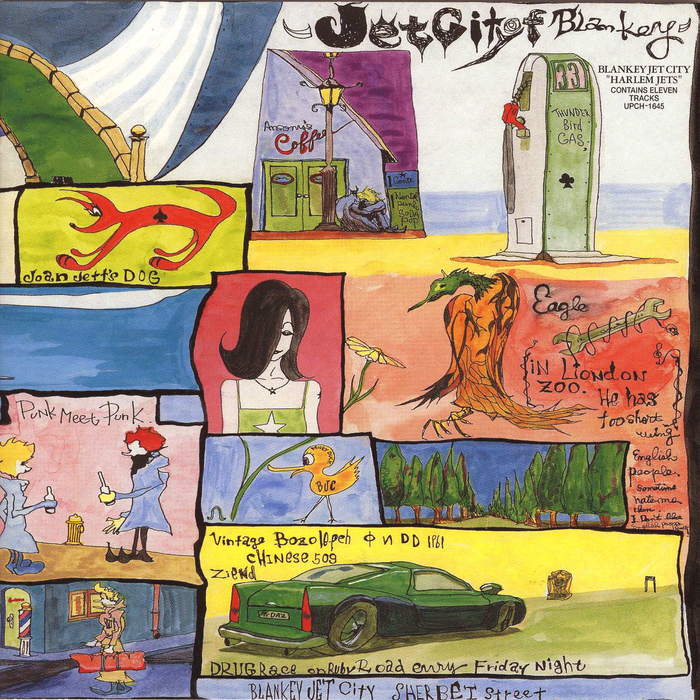 Analog release date of BLANKEY JET CITY masterpiece 6 albums