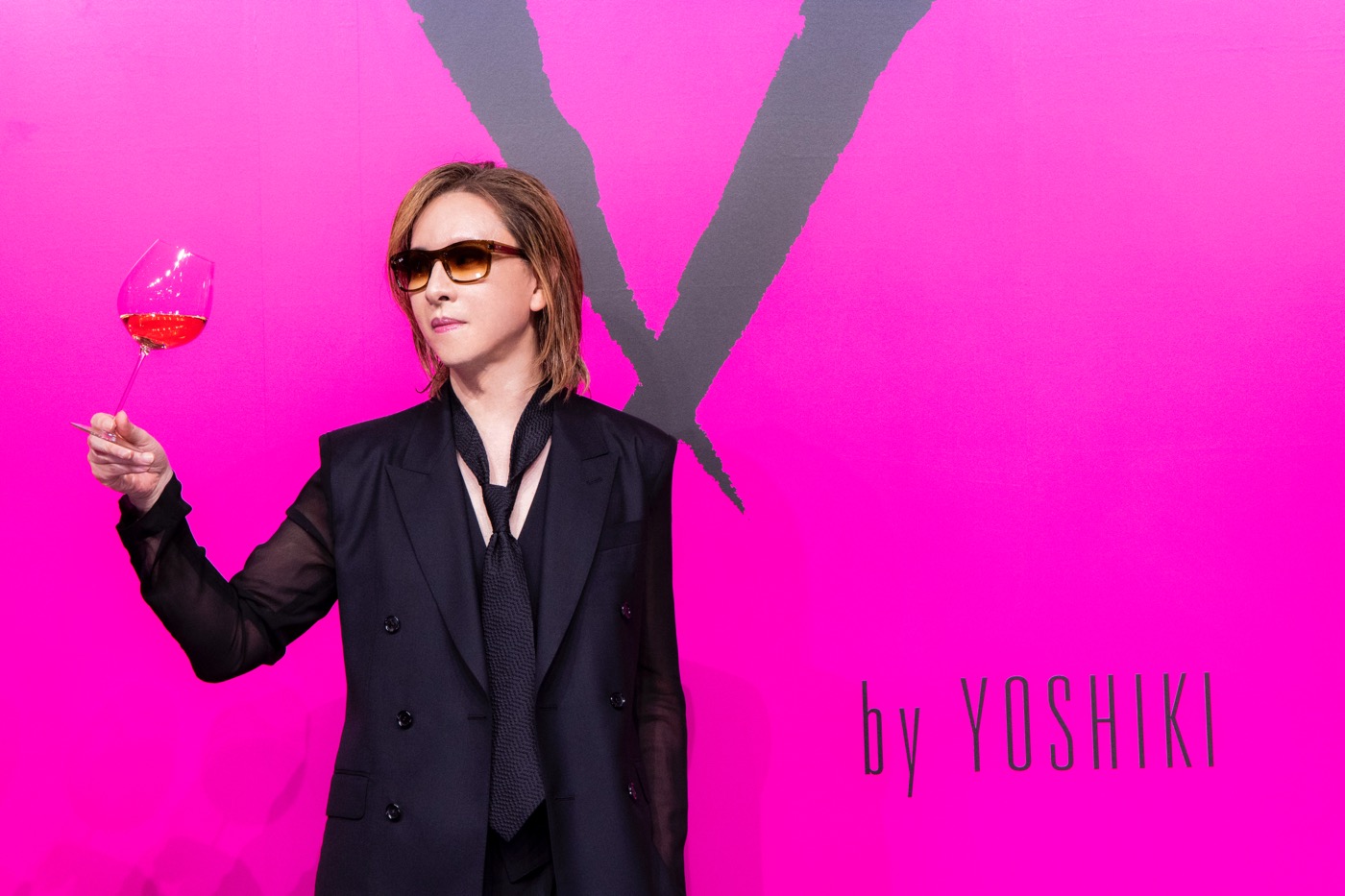 素敵な by produced YOSHIKI” by “Y wine rosé new The YOSHIKI an has ワイン