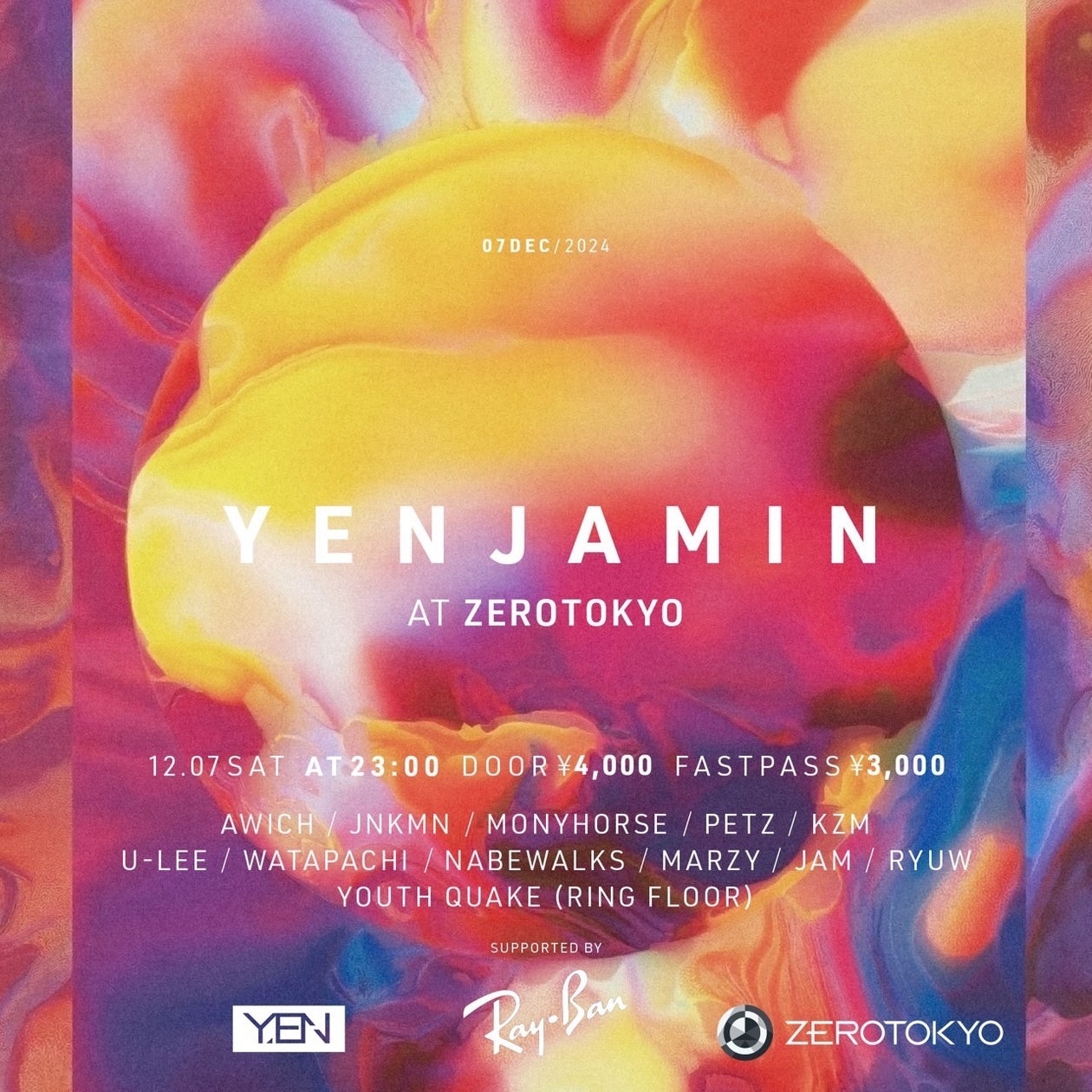 YENTOWN is hosting an event for the first time in 5 years! Scale up in  collaboration with Ray-Ban - Toky Tunes