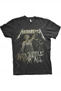 METALLICA Band T-shirt Unisex: JUSTICE VINTAGE