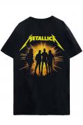 METALLICA Band T-Shirt Unisex: 72 SEASONS STROBES PHOTO (BACK PRINT)
