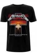 METALLICA Band T-Shirt Unisex: MASTER OF PUPPETS CROSS